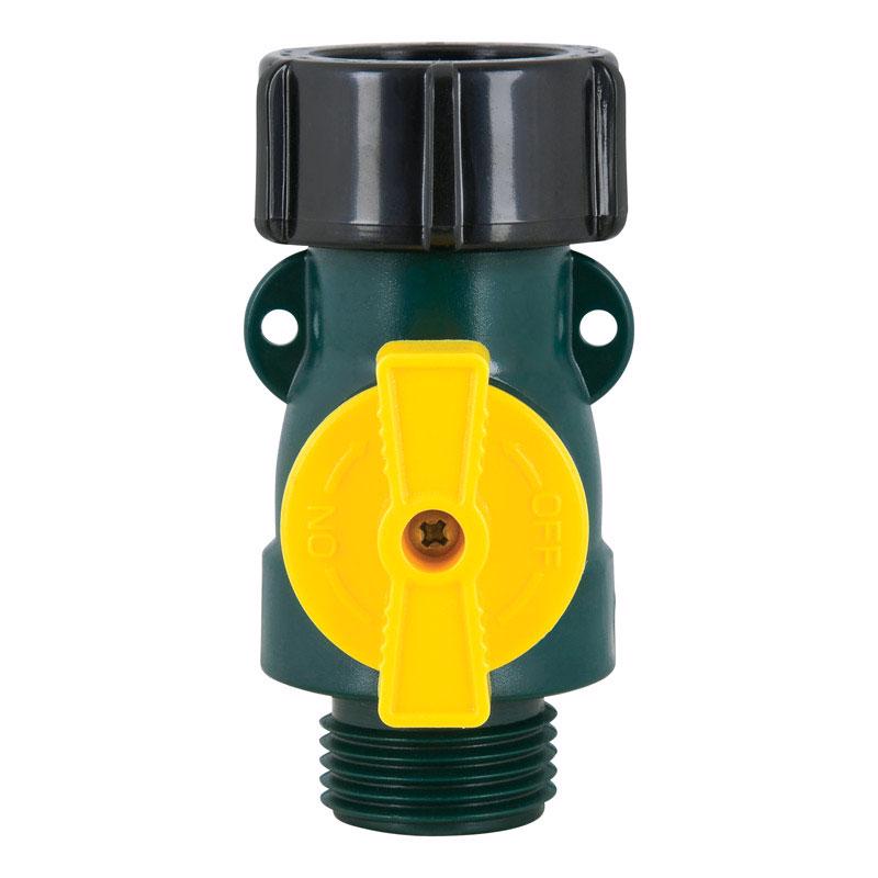 Melnor HiFlo 5/8 in. Plastic Threaded Male/Female Hose Shut-off Valve