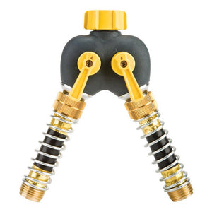 Melnor 5/8 in. Metal Threaded Male/Female 2-Way Shut-off Valve