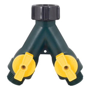 Melnor HiFlo 5/8 in. Plastic Threaded Male/Female 2-Way Shut-off Valve