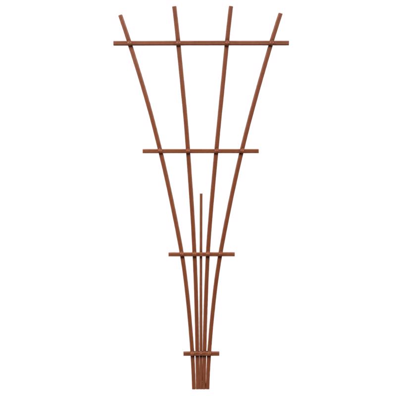 Panacea 72 in. H Brown Wood Trellis