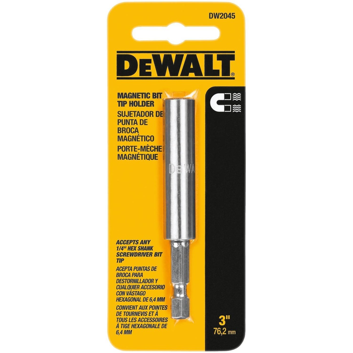 DW MAGNETIC BIT HLDER 3"