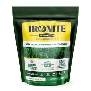 Pennington Ironite All-Purpose Lawn Fertilizer For All Grasses 1000 sq ft 100544882
