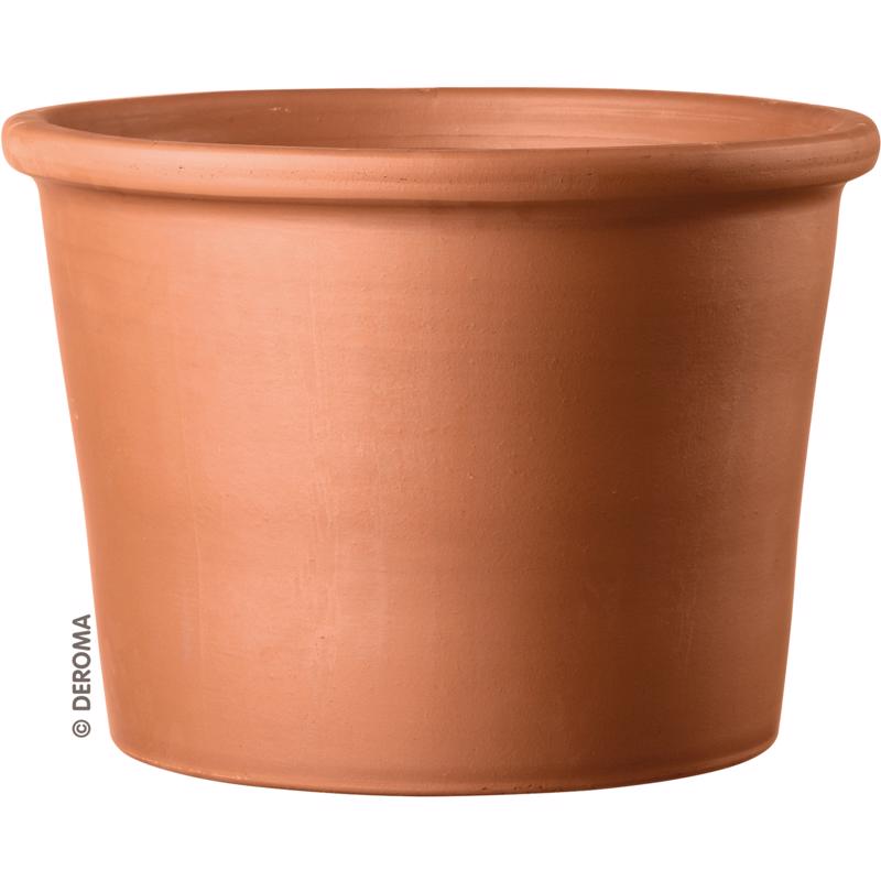 Deroma 4.3 in. H X 5.5 in. D Clay Standard Planter Terracotta