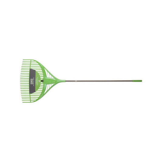 Ames Collector 72 in. 26 Tine Poly Leaf Rake Steel Handle
