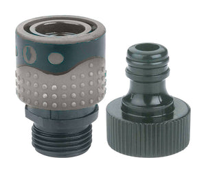 Gilmour Polymer Female/Male Quick Connector Faucet Set 839004-1001