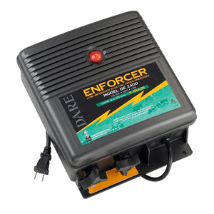 Dare Enforcer 110 V Electric-Powered Fence Energizer 600 acre Black DE 2400