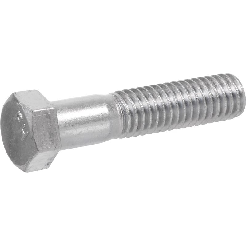 HILLMAN 5/8 in. D X 7-1/2 in. L Zinc Plated Steel Hex Bolt 25 pk