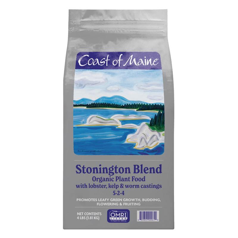 Coast of Maine Stonington Blend Organic Granules All Purpose Plant Food 4 lb