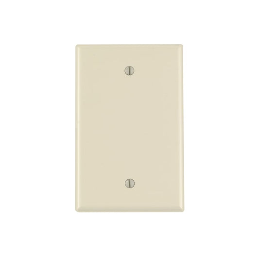 Leviton Ivory 1 gang Nylon Blank Wall Plate 1 pk