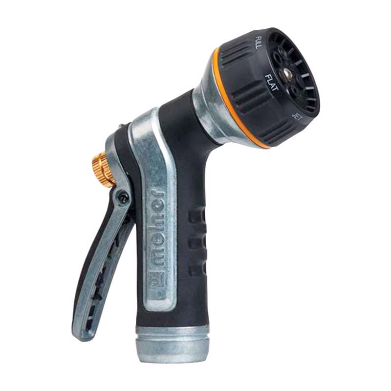 Melnor 7 Pattern Adjustable Multi-Pattern Metal Heavy-Duty Hose Nozzle