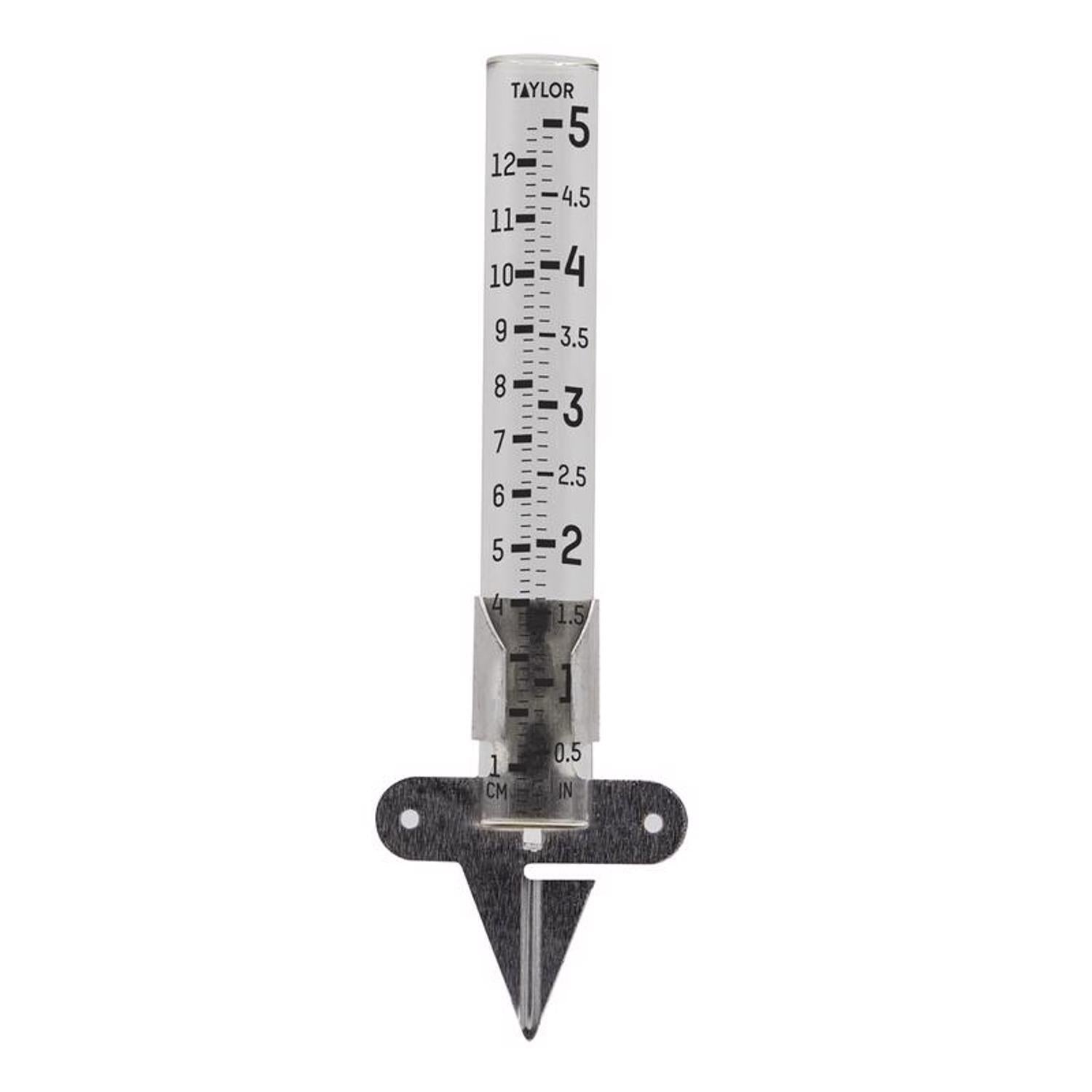 Taylor Rain Gauge Ground 0.85 in. W X 2.25 in. L