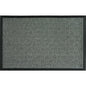 Sports Licensing Solutions 18 in. W X 30 in. L Gray Parquet Rubber Door Mat