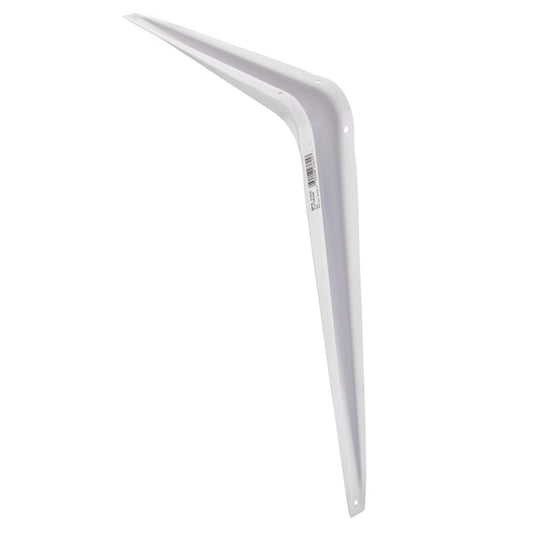 Hampton White Steel Shelf Support 18 Ga. 12 in. L 100 lb