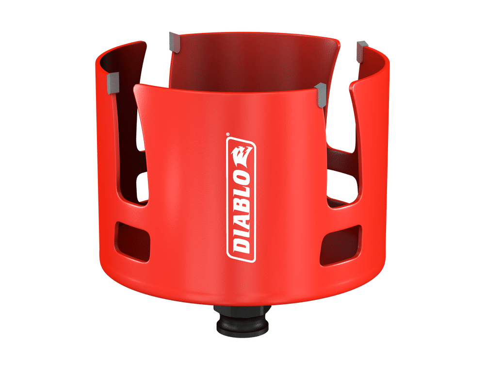 Diablo Demo Demon 3.62 in. Carbide Tipped Rough-In 2.37 in. L Hole Saw