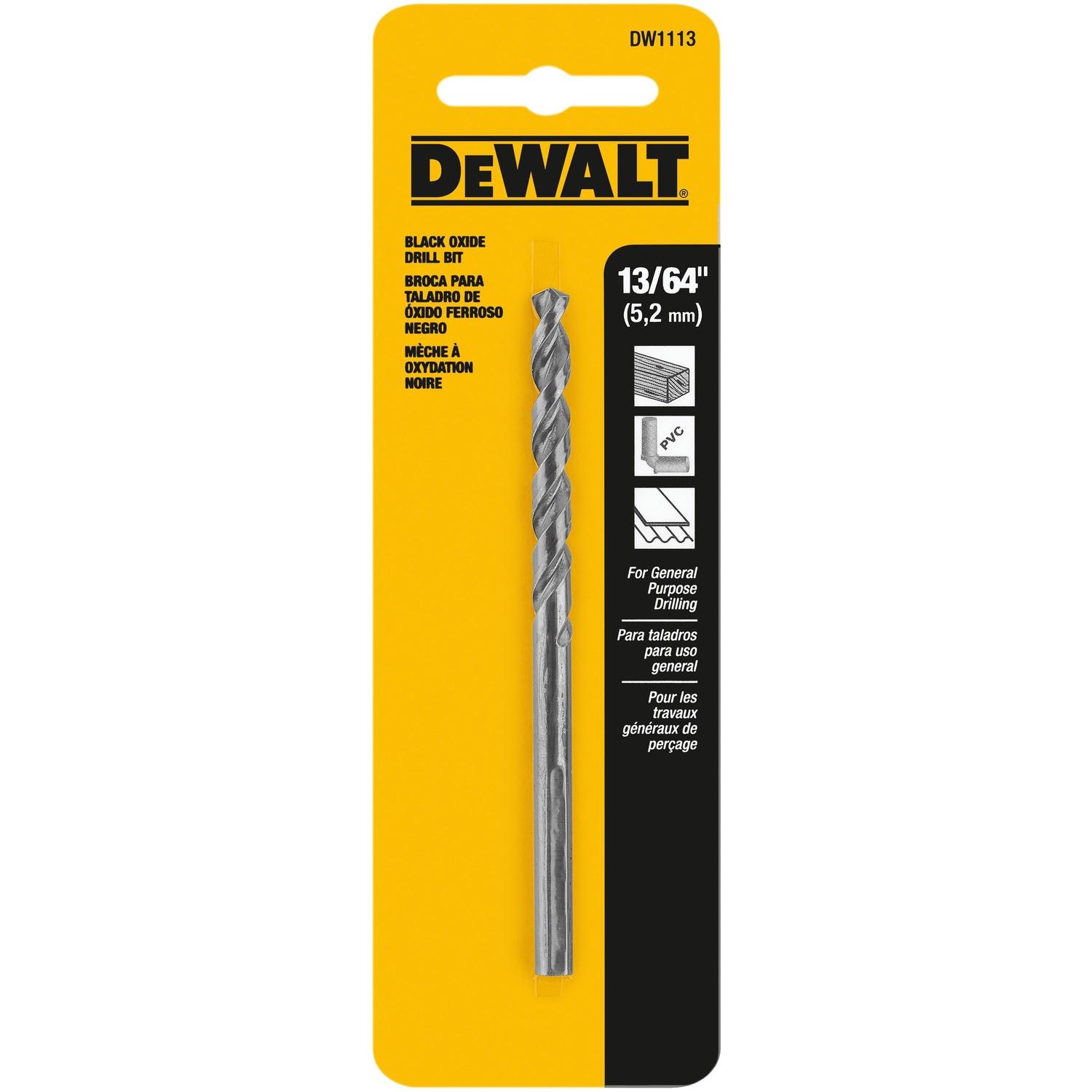 BLK&GLD DRILL BIT 13/64"