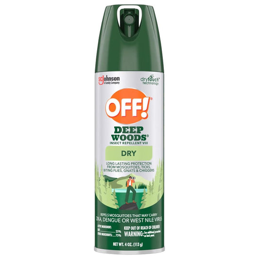OFF! Deep Woods Insect Repellent Liquid For Flies 4 oz