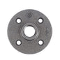STZ Industries 1/2 in. FIP each Black Malleable Iron Floor Flange