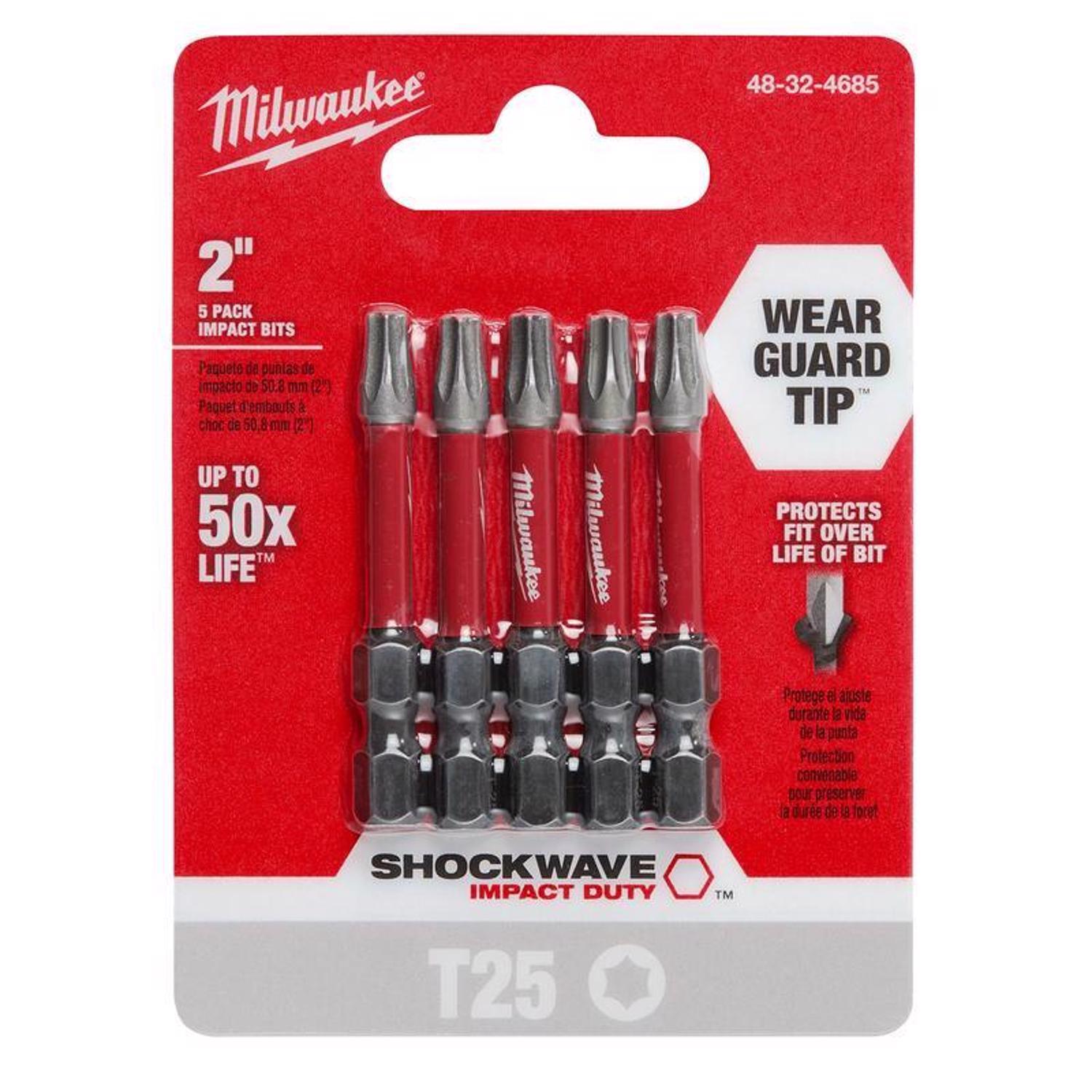 SCRWDRVR BT T25 5PC