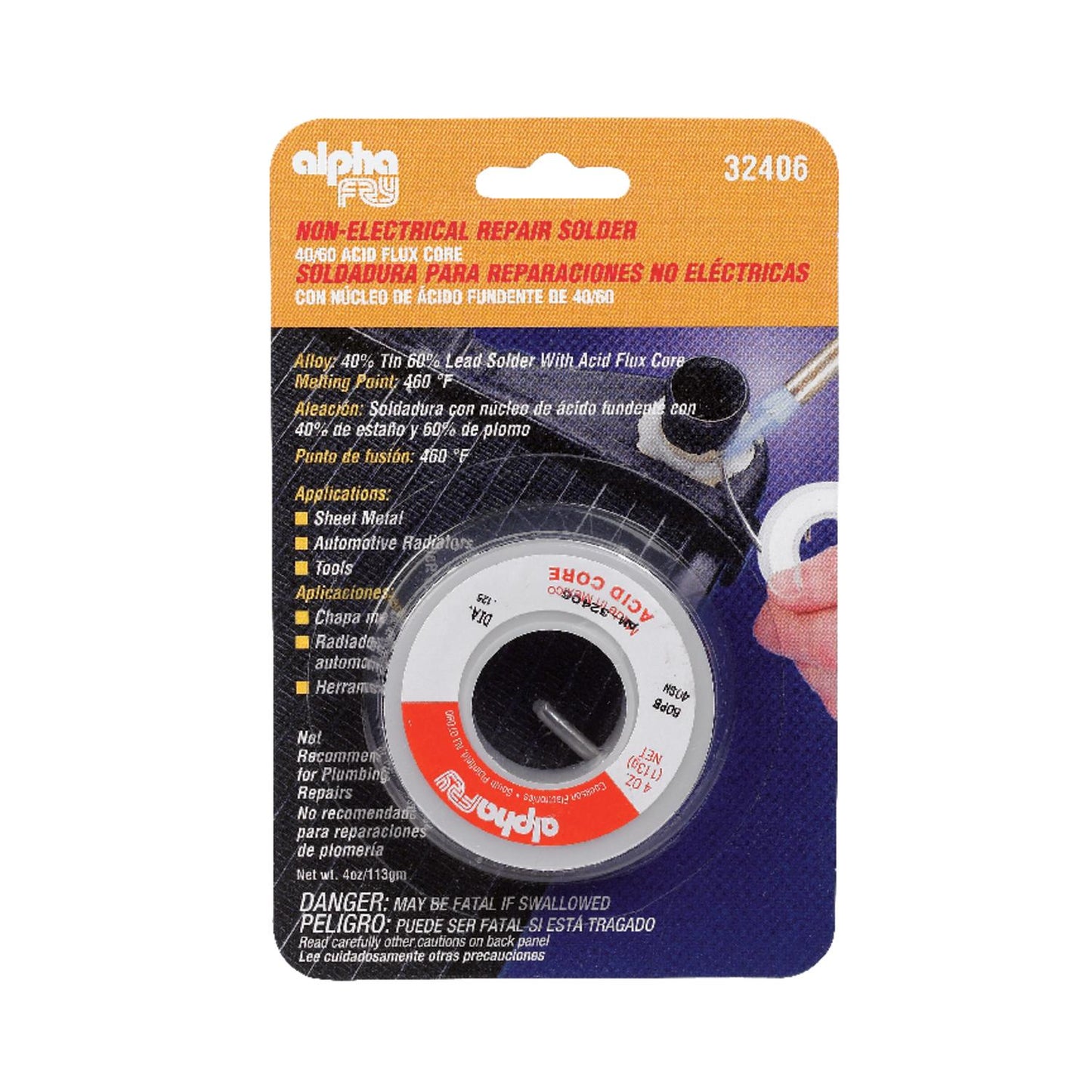 Solder 40/60 Acid Core