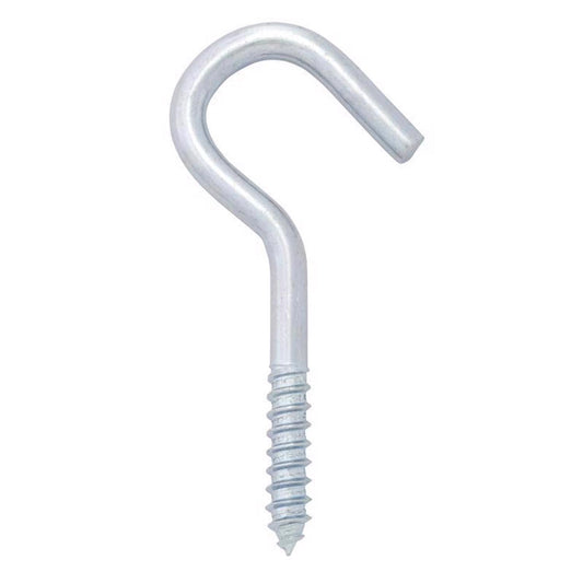 Hampton Small Zinc-Plated Silver Steel 4.1875 in. L Clothesline Hook 215 lb 1 pk