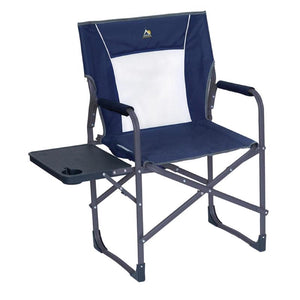 GCI Outdoor Slim-Fold Navy Blue Director's Folding Chair 36514-ACEH001