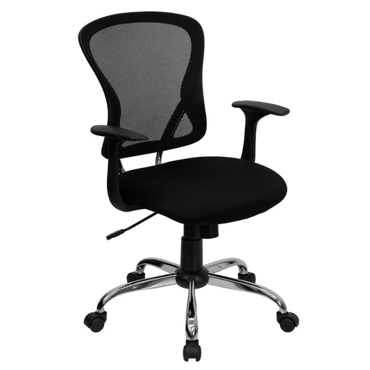 Flash Furniture Black Fabric Task Chair