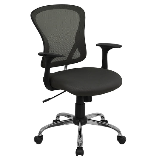 Flash Furniture Gray Fabric Task Chair