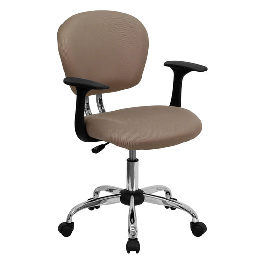 Flash Furniture Brown Fabric Task Chair