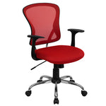 Flash Furniture Red Fabric Task Chair