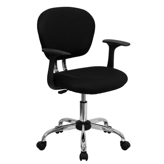 Flash Furniture Black Fabric Task Chair