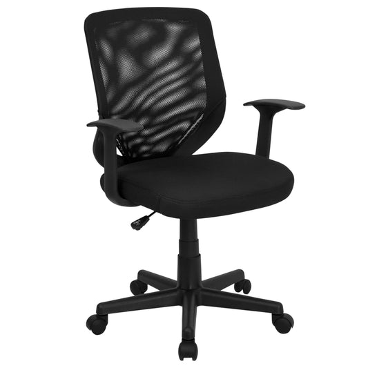 Flash Furniture Black Fabric Task Chair