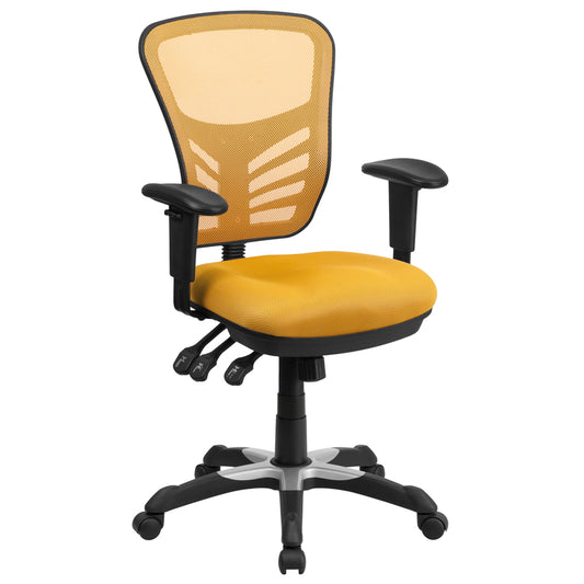 Flash Furniture Yellow Foam Task Chair