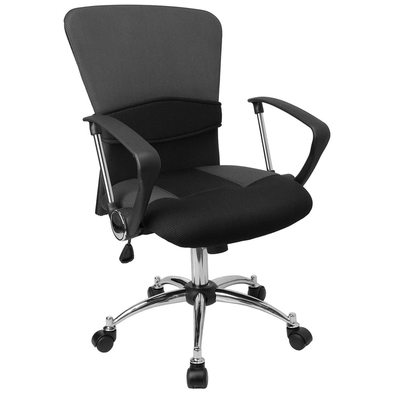 Flash Furniture Gray Fabric Task Chair