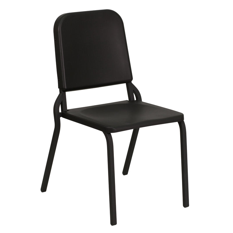 Flash Furniture Black Plastic Chair