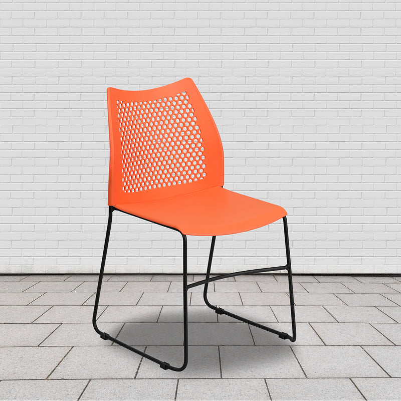 Flash Furniture Orange Plastic Chair