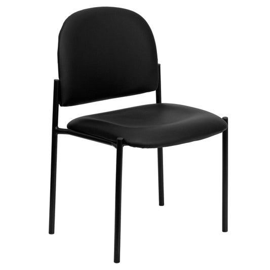 Flash Furniture Black Vinyl Side Chair