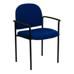 Flash Furniture Navy Blue Fabric Side Chair