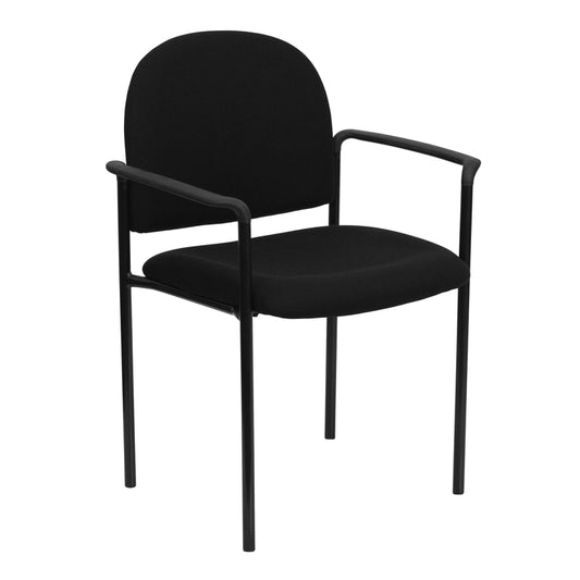 Flash Furniture Black Fabric Side Chair