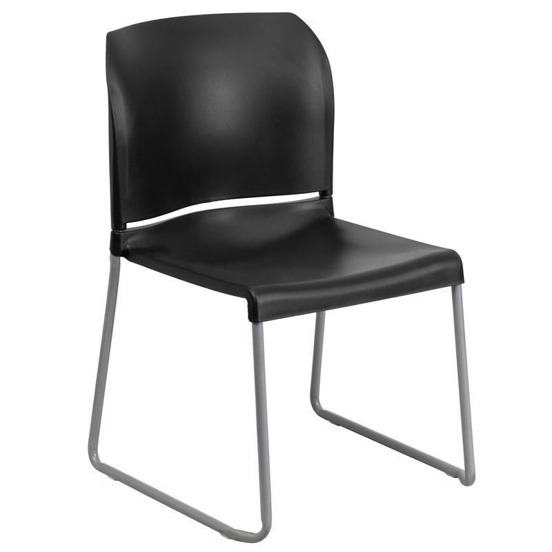 Flash Furniture Black Plastic Chair