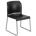 Flash Furniture Black Plastic Chair