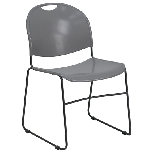 Flash Furniture Gray Plastic Chair