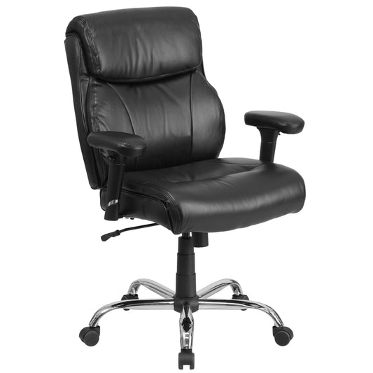 Flash Furniture Black Leather Task Chair