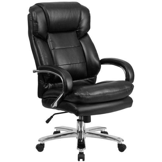 Flash Furniture Black Leather Office Chair
