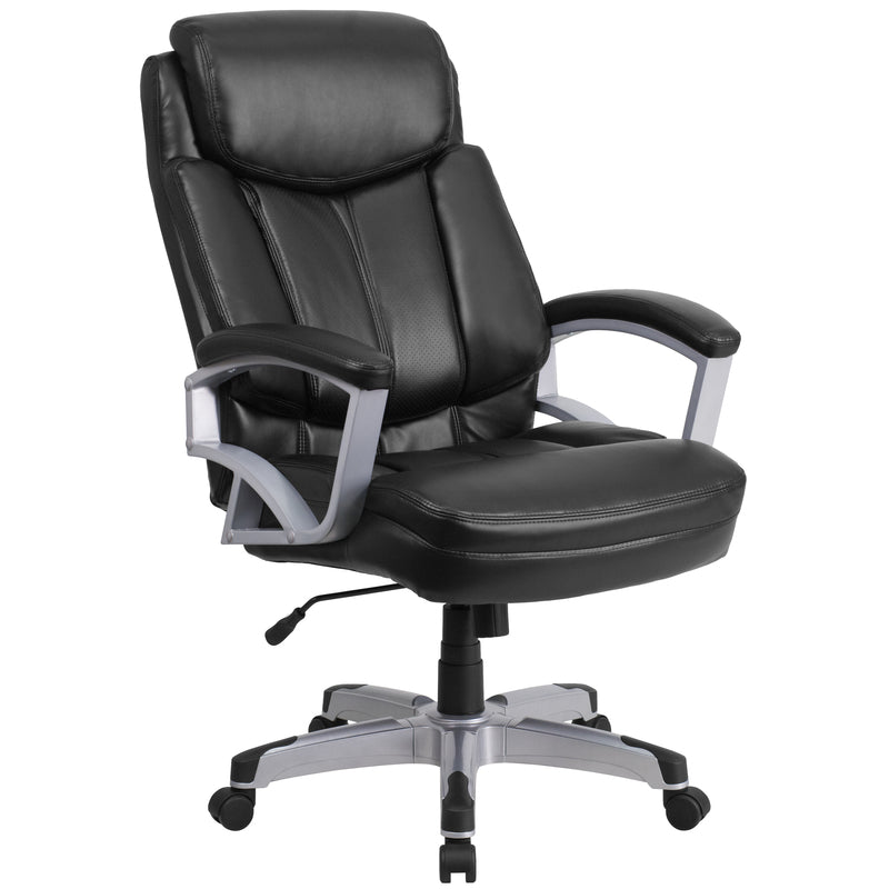 Flash Furniture Black Leather Office Chair