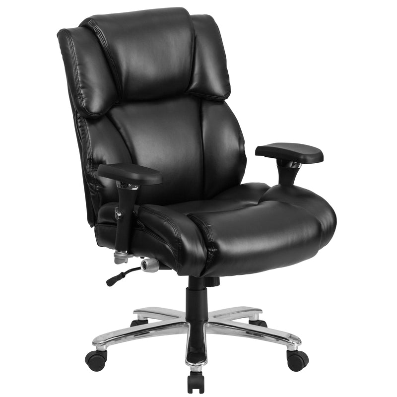 Flash Furniture Black Leather Office Chair