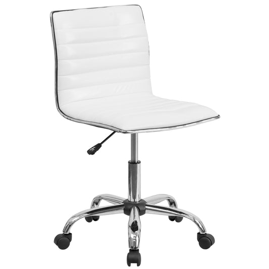 Flash Furniture White Vinyl Task Chair