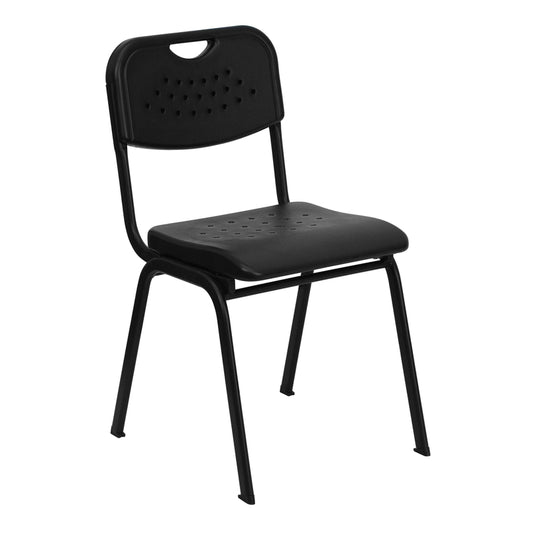 Flash Furniture Black Plastic Chair