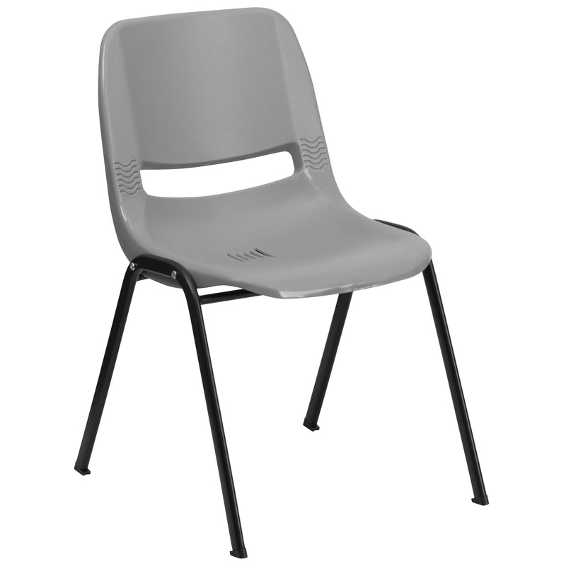 Flash Furniture Gray Plastic Chair