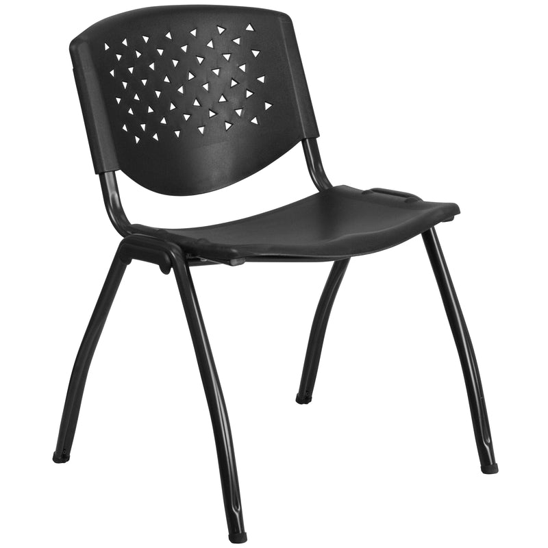 Flash Furniture Black Plastic Chair