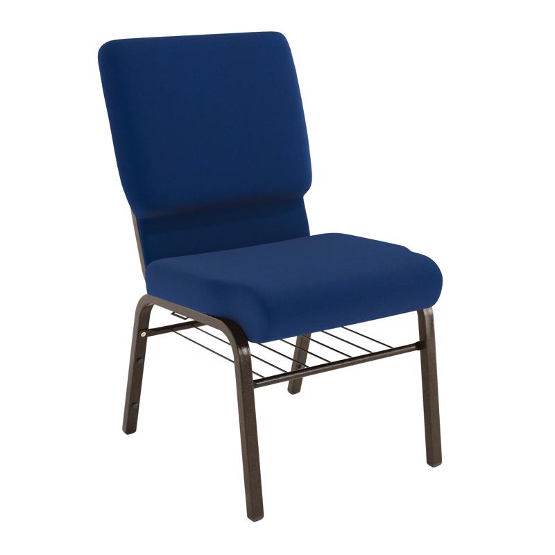 Flash Furniture Navy Blue Fabric Chair
